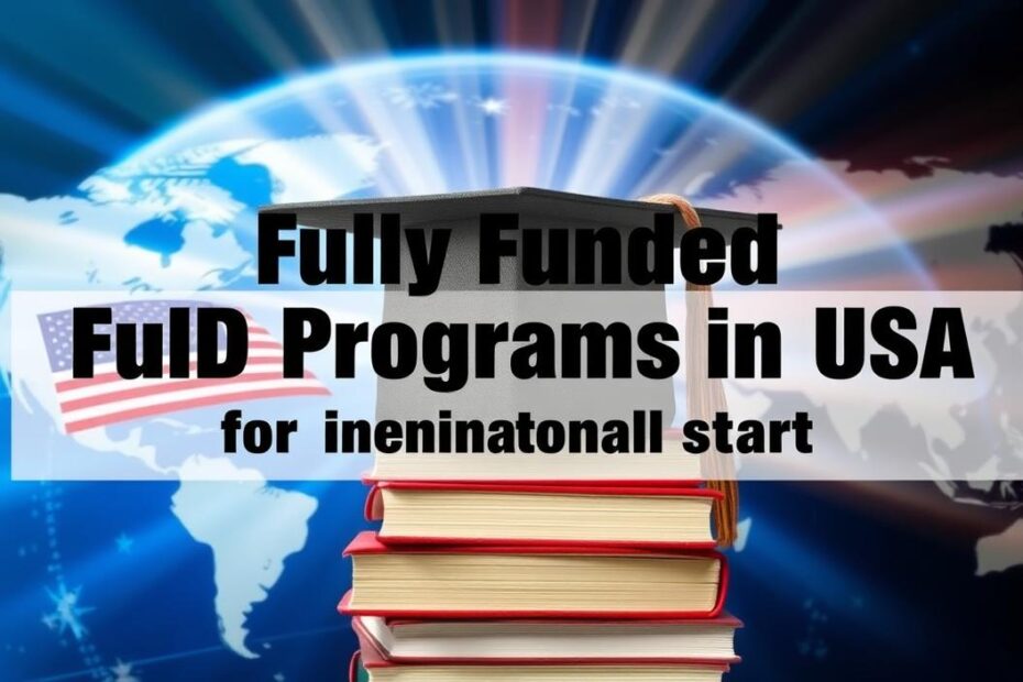 Scholarships for PhD in USA: Fully Funded PhD Programs in USA for international students